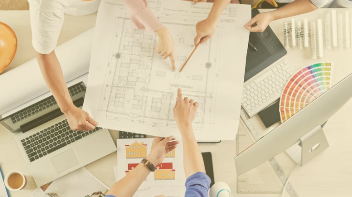Imagem representativa da arquitetura comercial